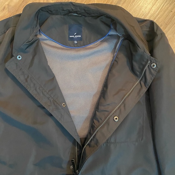 Daniel Hechter Lightweight Black Zip up Jacket - Picture 6 of 9